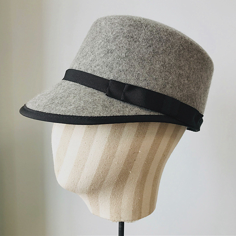 2021 New Women Wool Winter Classical Militray Cap Flat Visor Caps Bowknot Accent Ladies Casual Military Beret Hat Gray Black Camel Cad8
2021 New Women Wool Winter Classical Militray Cap Flat Visor Caps Bowknot Accent Ladies Casual Military Beret Hat Gray Black Camel Cad8