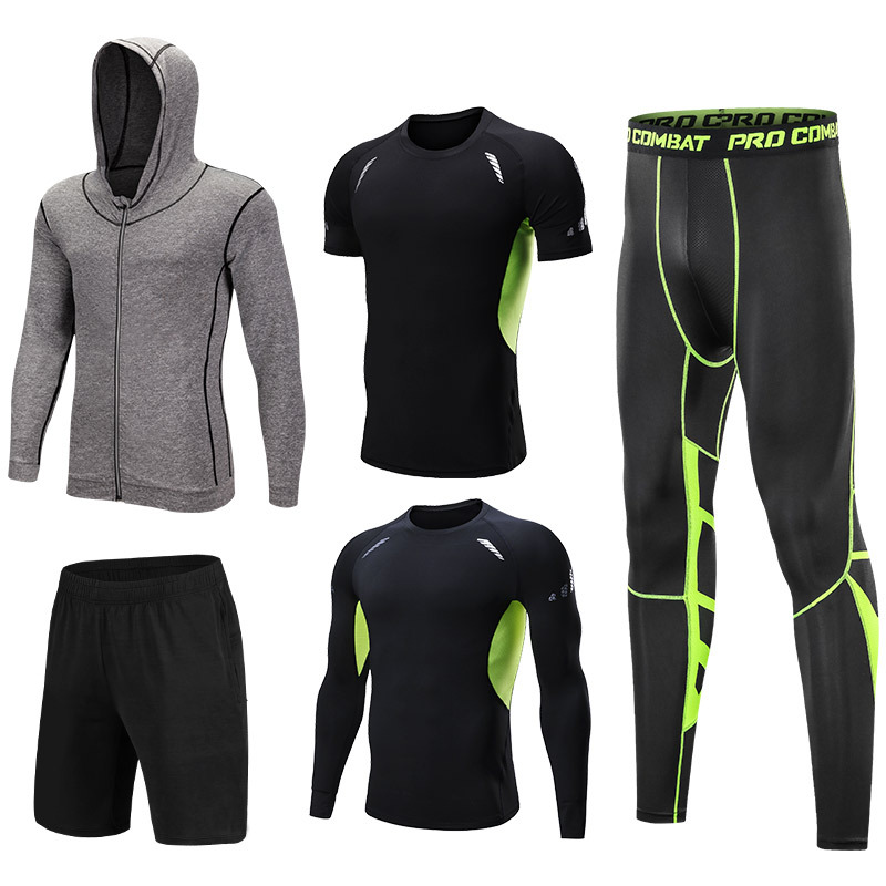 Men Yoga Wear Fashion Quick Dry Breathable Zipper Jacket Fitness Wear Running Sports Leisure Suit(The logistics price Pls Contact us)