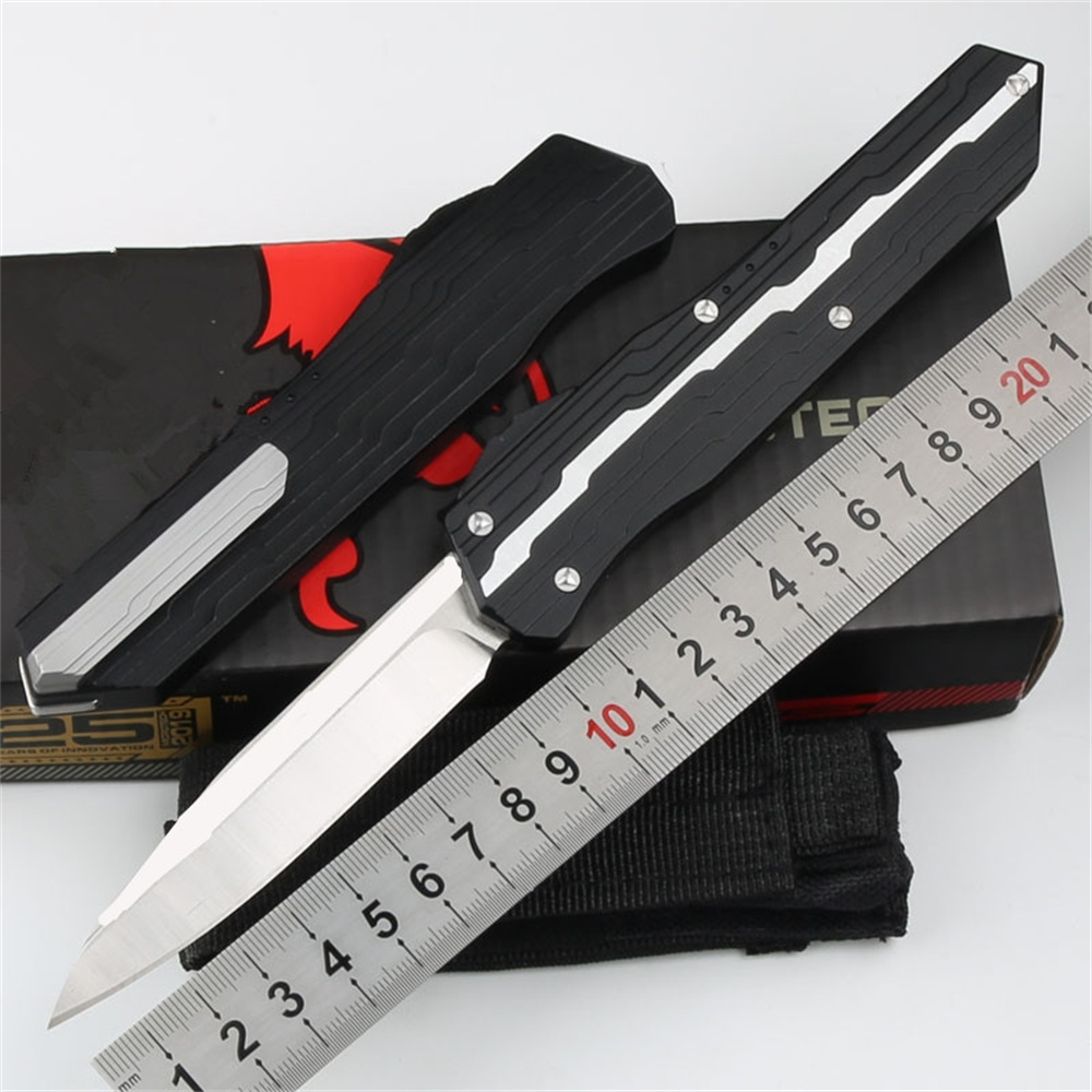 Outdoor camping knife 7075 aluminum D2 blade Satin surface double action multifunctional edc pocket tool
Outdoor camping knife 7075 aluminum D2 blade Satin surface double action multifunctional edc pocket tool