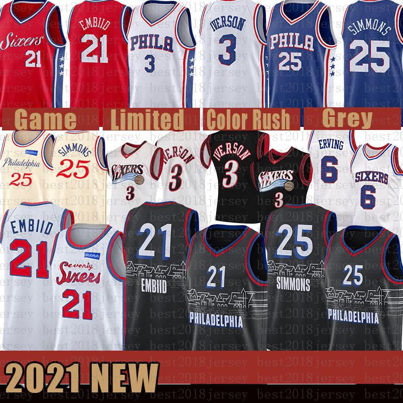 Men's Joel 21 Embiid Sixer Jersey Ben 25 Simmons Philadelphia 76ers City Allen 3 Iverson Black Edition Basketball Jerseys, Black;red
Men's Joel 21 Embiid Sixer Jersey Ben 25 Simmons Philadelphia 76ers City Allen 3 Iverson Black Edition Basketball Jerseys, Black;red