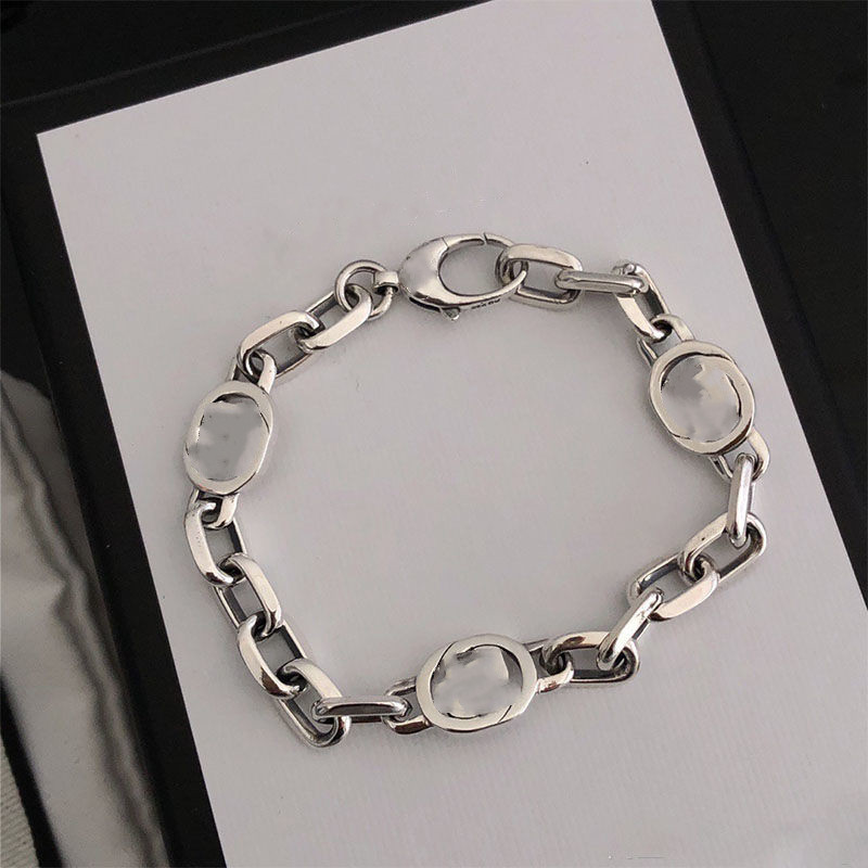 European and American classic trend new high version of double G interlocking bracelet fashion hip hop hipster men and women lovers fringe s
European and American classic trend new high version of double G interlocking bracelet fashion hip hop hipster men and women lovers fringe s