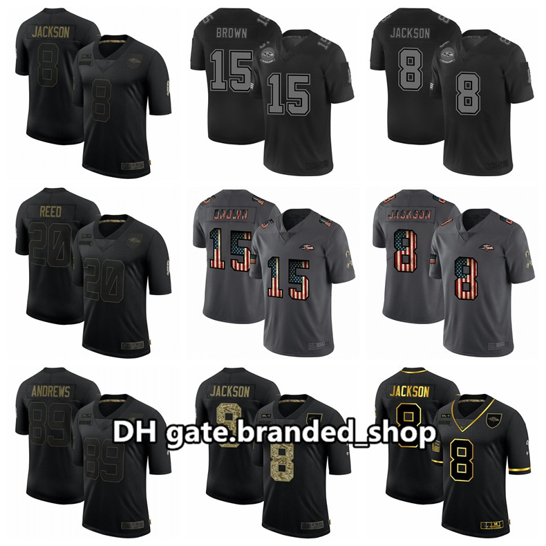 Baltimore Ravens men 8 Lamar Jackson 89 Mark Andrews 15 Marquise Brown women youth Salute To Service Retired Limited Jersey Black, Black;red
Baltimore Ravens men 8 Lamar Jackson 89 Mark Andrews 15 Marquise Brown women youth Salute To Service Retired Limited Jersey Black, Black;red