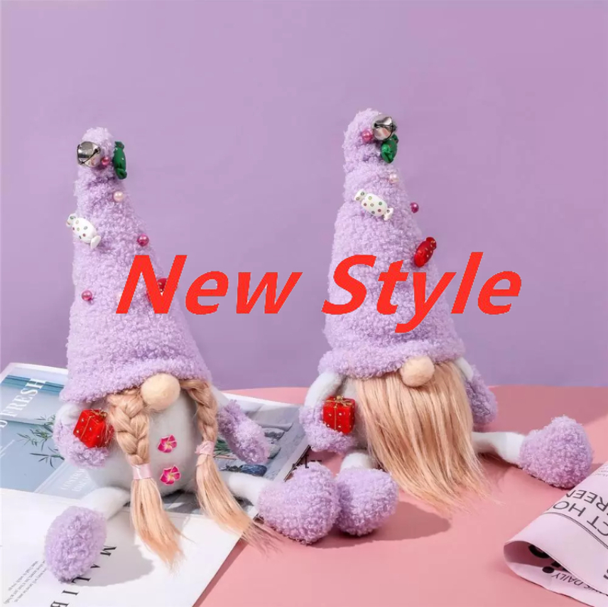 Stock Christmas Decorations Purple Gnome Handmade Swedish Tomte Figurines Plush Doll Home Tabletop Ornaments
Stock Christmas Decorations Purple Gnome Handmade Swedish Tomte Figurines Plush Doll Home Tabletop Ornaments