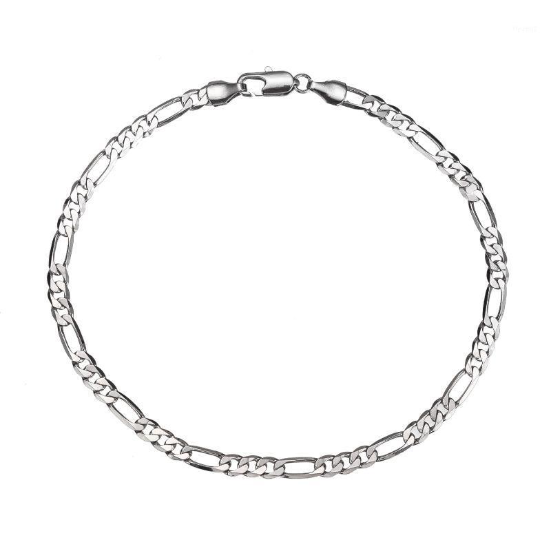 Anklets Gold Color/White Color 4mm Figaro Link Chain Flat Anklet, 9 10 11 Inches Ankle Bracelet For Women Men Waterproof
Anklets Gold Color/White Color 4mm Figaro Link Chain Flat Anklet, 9 10 11 Inches Ankle Bracelet For Women Men Waterproof