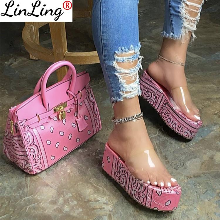 Paisley Wild Women Slipper Waterproof Platform2021 Winter Fashion Thick Bottom Shoes Royal Blue Bandana Print Outdoor Slide36-43, Black
Paisley Wild Women Slipper Waterproof Platform2021 Winter Fashion Thick Bottom Shoes Royal Blue Bandana Print Outdoor Slide36-43, Black