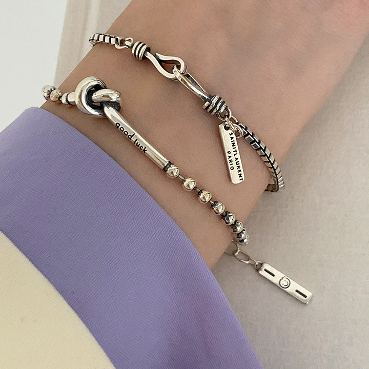 Simple 925Titanium Steel Roman Digital Bracelet Personality Jewelry Girlfriends Charm Bracelets With Women Girl Bangle Link, Black
Simple 925Titanium Steel Roman Digital Bracelet Personality Jewelry Girlfriends Charm Bracelets With Women Girl Bangle Link, Black