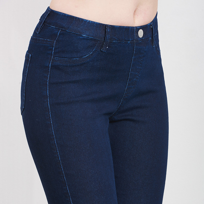 Plus Size Jeans for women High Waist Stretch full Length Skinny Slim denim blue black pencil pants 5XL 6XL 210222