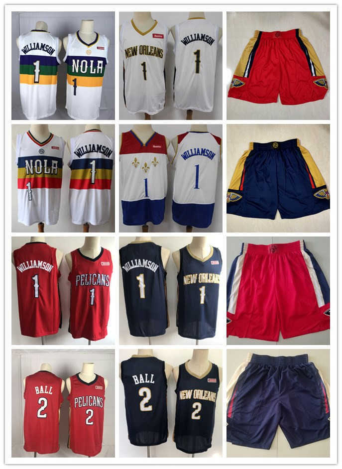 New Orleans''Pelicans''Men jersey Zion 1 Williamson Lonzo 2 Ball Basketball Shorts Basketball Jerseys Purple White Red, Color
New Orleans''Pelicans''Men jersey Zion 1 Williamson Lonzo 2 Ball Basketball Shorts Basketball Jerseys Purple White Red, Color