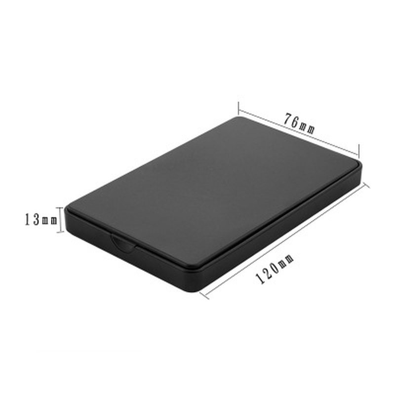 New HDD Case 25 SATA to USB 30 Adapter Hard Drive External Enclosure Case for SATAII HD SSD Hard Disk Box
