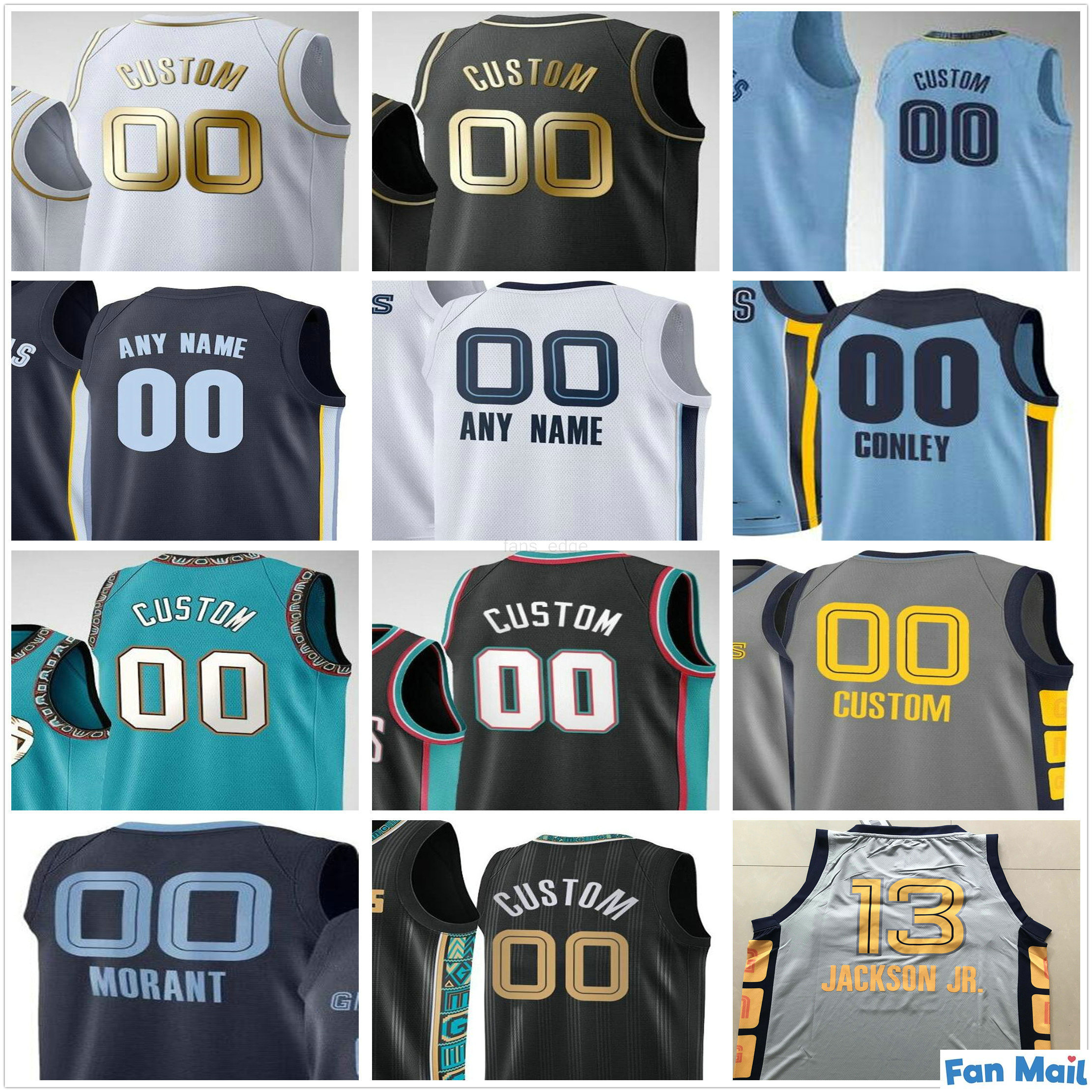Custom Printed Memphis Ja 12 Morant Grizzlies Jaren 13 Jackson Jr. Jonas 17 Valanciunas Grayson 3 Allen Man Women Kids Basketball Jerseys, Black;red
Custom Printed Memphis Ja 12 Morant Grizzlies Jaren 13 Jackson Jr. Jonas 17 Valanciunas Grayson 3 Allen Man Women Kids Basketball Jerseys, Black;red