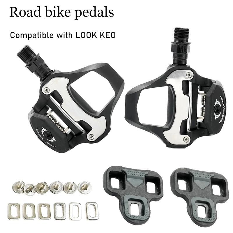 Bike Pedals Road Bicycle Nylon Clip Footrest Racing Foot Hold Speed Pedalen Cycling Paddle Bearing SPD-SL Cleats For Look Keo
Bike Pedals Road Bicycle Nylon Clip Footrest Racing Foot Hold Speed Pedalen Cycling Paddle Bearing SPD-SL Cleats For Look Keo
