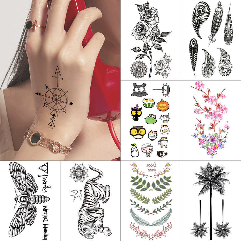 Back of hand temporary sticker Butterfly tiger flower Waterproof small Body art painted tattoo high quality
Back of hand temporary sticker Butterfly tiger flower Waterproof small Body art painted tattoo high quality