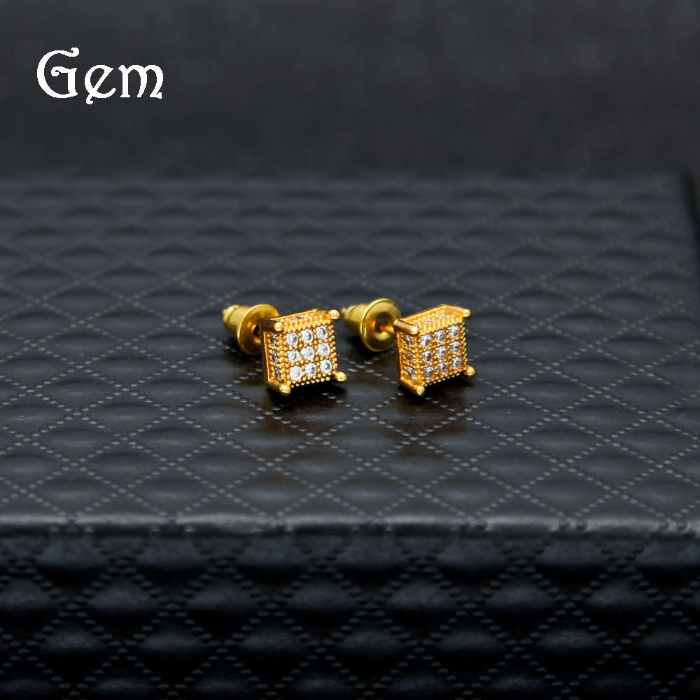 Hip hop men's Micro Zircon Earrings nightclub rock trend Jewelry Earring
Hip hop men's Micro Zircon Earrings nightclub rock trend Jewelry Earring