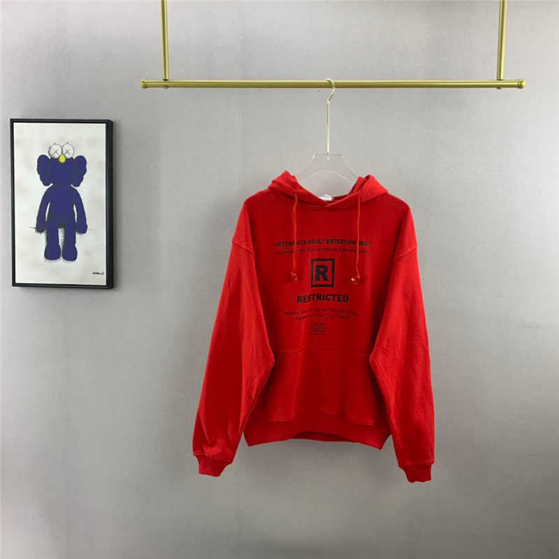 VETEMENTS Restricted Hoodie Men Women Text Print Vetements Sweatshirts Oversize VTM Pullovers Q0831 9E57D D8O9 XUFN
VETEMENTS Restricted Hoodie Men Women Text Print Vetements Sweatshirts Oversize VTM Pullovers Q0831 9E57D D8O9 XUFN