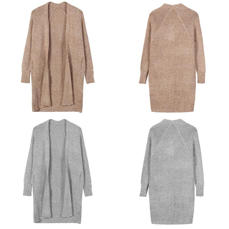 Women's Jackets Long Sleeves Open Front Knitted Solid Color Coat Sweater Cardigan Outwear With Pockets, Black;brown
Women's Jackets Long Sleeves Open Front Knitted Solid Color Coat Sweater Cardigan Outwear With Pockets, Black;brown