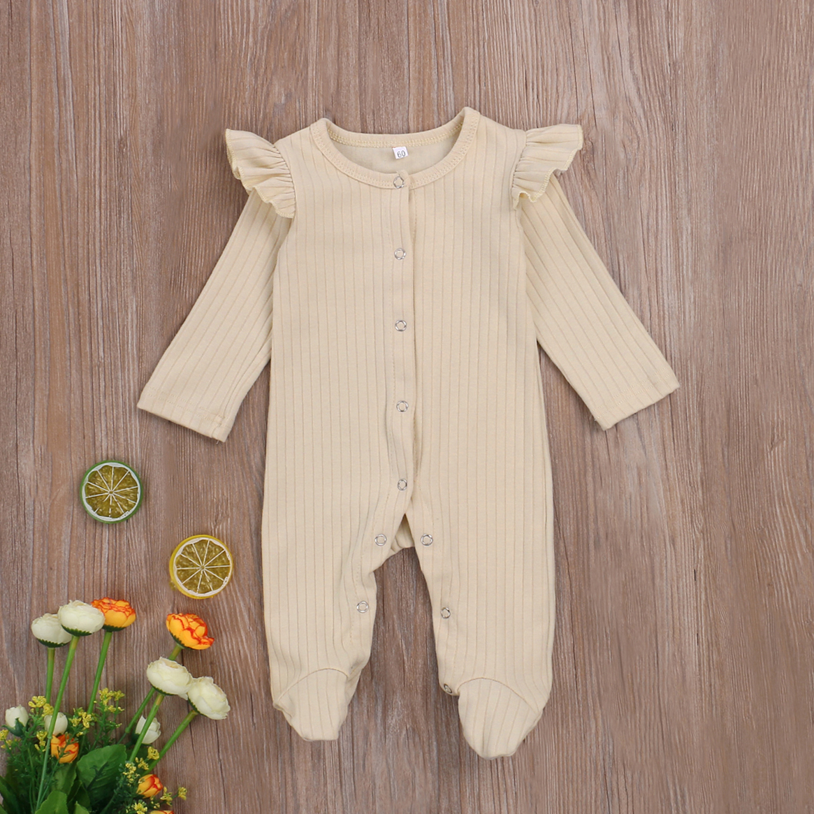 0-6 Month Winter Kids Bodysuit Footies Cute Girls Long Sleeve Solid Knitted Jumpsuit Baby Girl One-Pieces Pajamas Newborn Romper, Beige
0-6 Month Winter Kids Bodysuit Footies Cute Girls Long Sleeve Solid Knitted Jumpsuit Baby Girl One-Pieces Pajamas Newborn Romper, Beige