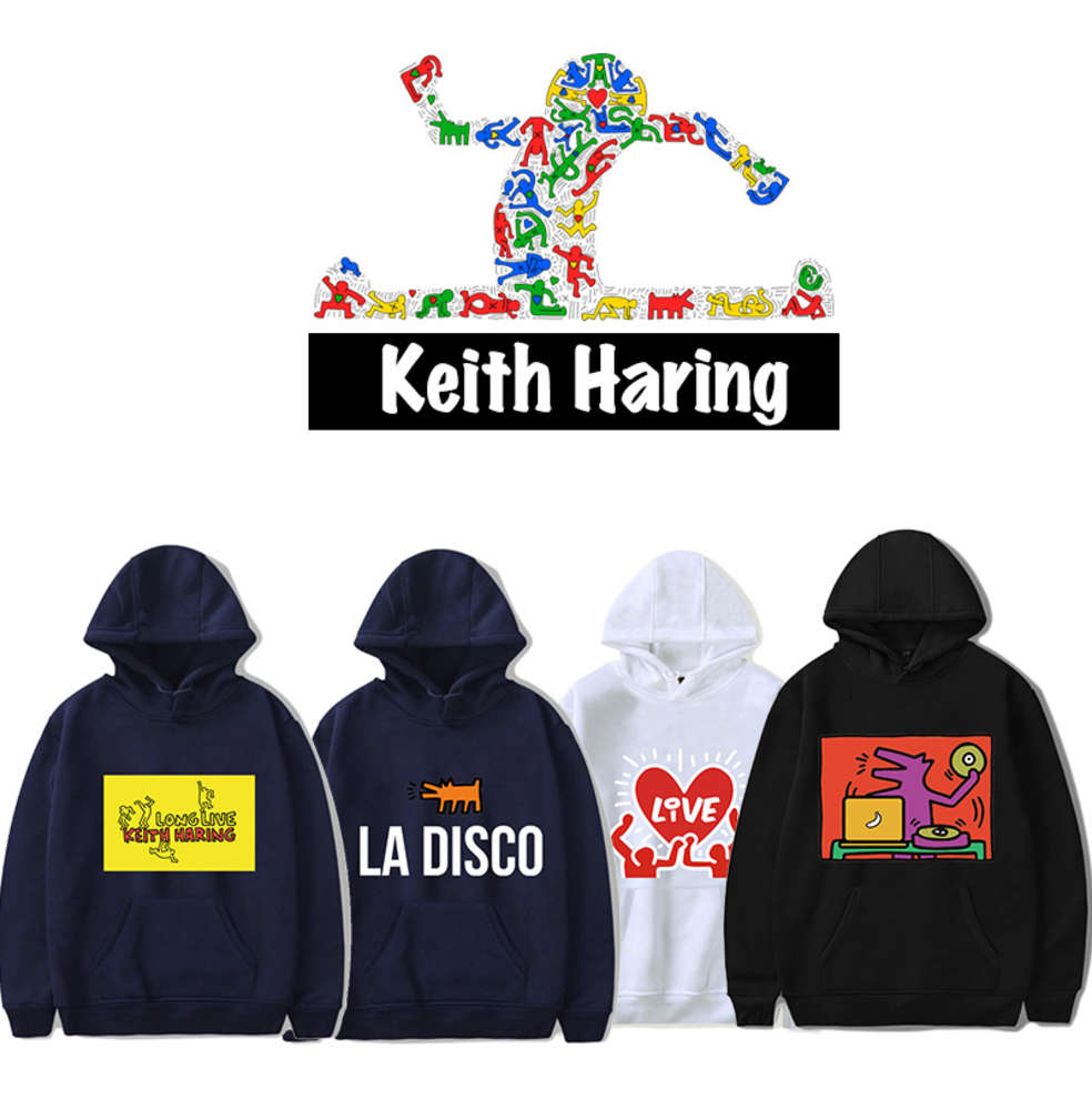 sweatshirts Keith haring hooded Pullover Sweater graffiti Hoodie autumn winter warm coat women, Black
sweatshirts Keith haring hooded Pullover Sweater graffiti Hoodie autumn winter warm coat women, Black