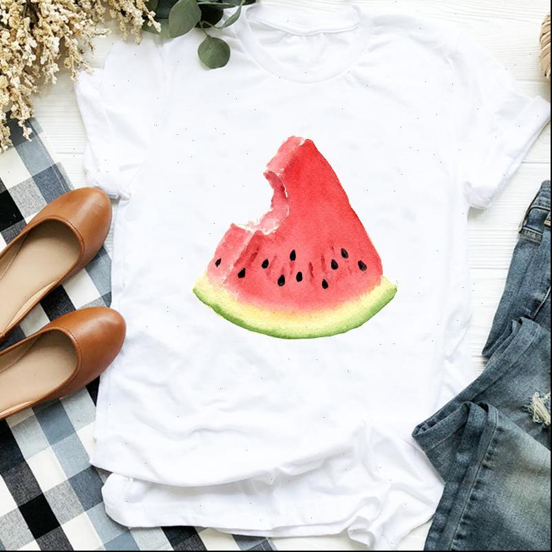 women lady cartoon watercolor fruit sweet printing 90s print tshirt shirt clothes graphic female t tee womens t shirt, White
women lady cartoon watercolor fruit sweet printing 90s print tshirt shirt clothes graphic female t tee womens t shirt, White
