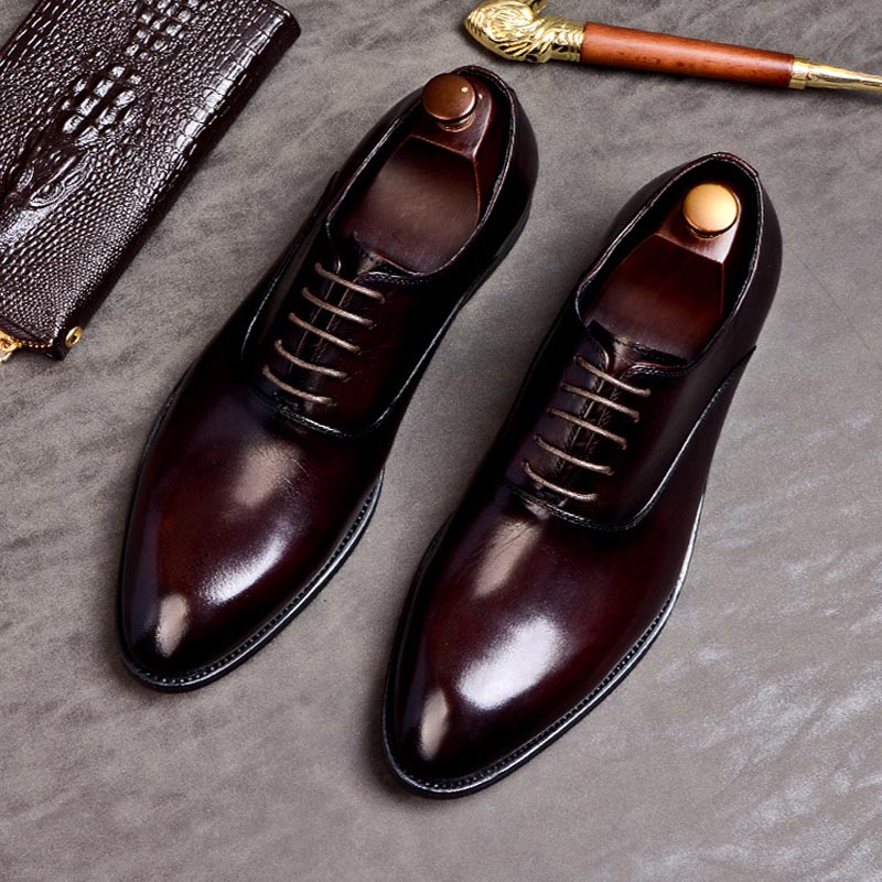 High Quality Handmade Oxford Dress Shoes Men Genuine Cow Leather Suit Footwear Wedding Formal Italian Shoes for Men A161, Black
High Quality Handmade Oxford Dress Shoes Men Genuine Cow Leather Suit Footwear Wedding Formal Italian Shoes for Men A161, Black