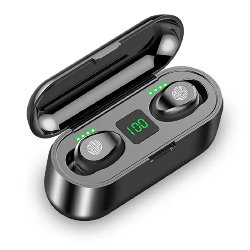 F9 V5.1 Double Ear Wireless Earphone TWS Fingerprint Touch Headset HiFI Stereo In-ear Earbuds Headphones With Mic (The logistics price Pls Contact us)
F9 V5.1 Double Ear Wireless Earphone TWS Fingerprint Touch Headset HiFI Stereo In-ear Earbuds Headphones With Mic (The logistics price Pls Contact us)