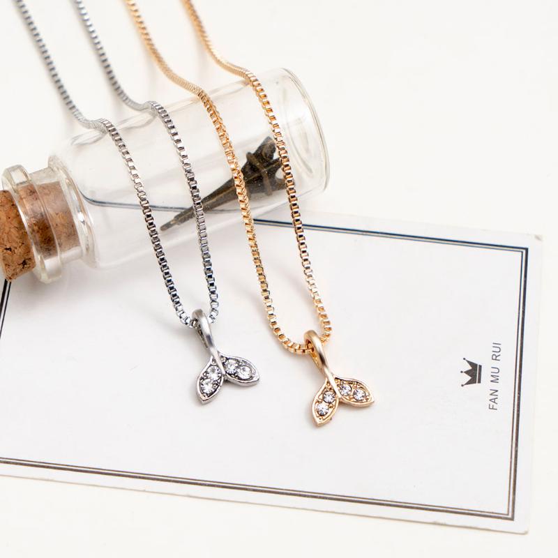 Pendant Necklaces Mermaid Tail Series Choker Necklace Female Korean Creative Simple Student Mori Zircon Clavicle Chain Jewelry
Pendant Necklaces Mermaid Tail Series Choker Necklace Female Korean Creative Simple Student Mori Zircon Clavicle Chain Jewelry