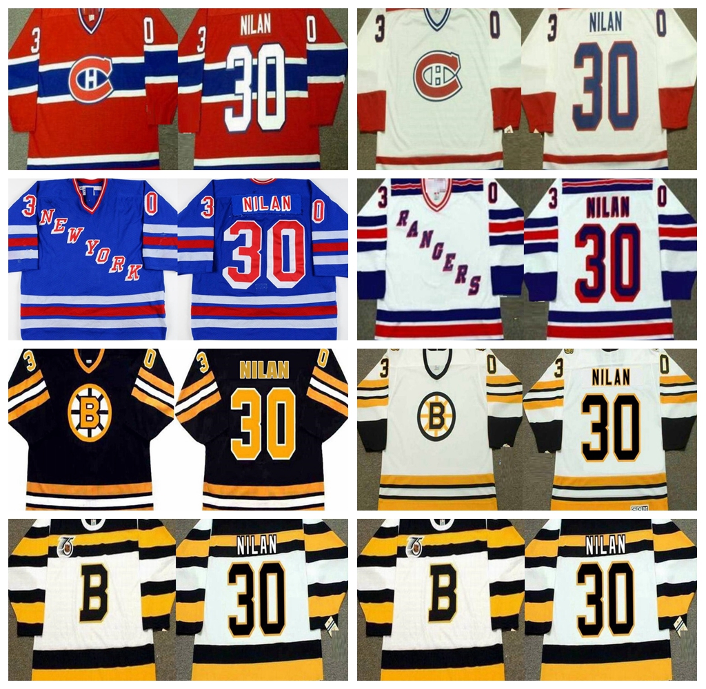 Mens 1988-89 Chris Nilan 30 New York Rangers Hockey Jerseys Montreal Canadiens Vintage Boston Bruins Stitched Shirts -XXXL, Bruins30
Mens 1988-89 Chris Nilan 30 New York Rangers Hockey Jerseys Montreal Canadiens Vintage Boston Bruins Stitched Shirts -XXXL, Bruins30