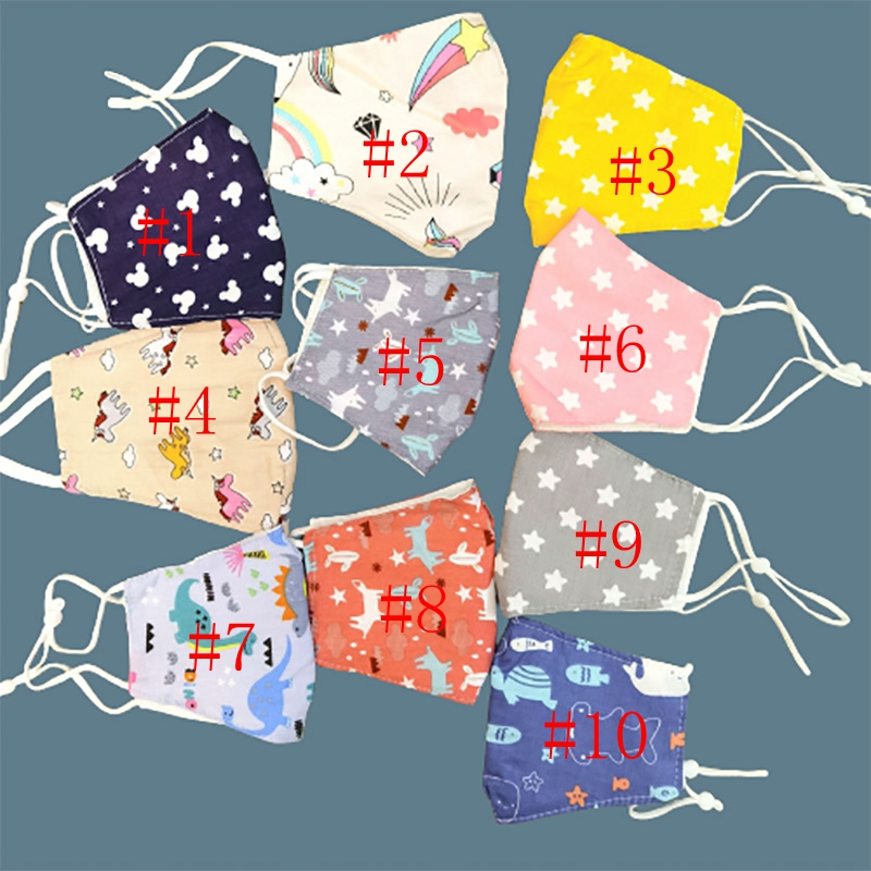 Party Masks Kids Carton Face Mask 3 Layers 3D Printing Dustproof Children Designer Facemask 10styles RRA4464
Party Masks Kids Carton Face Mask 3 Layers 3D Printing Dustproof Children Designer Facemask 10styles RRA4464