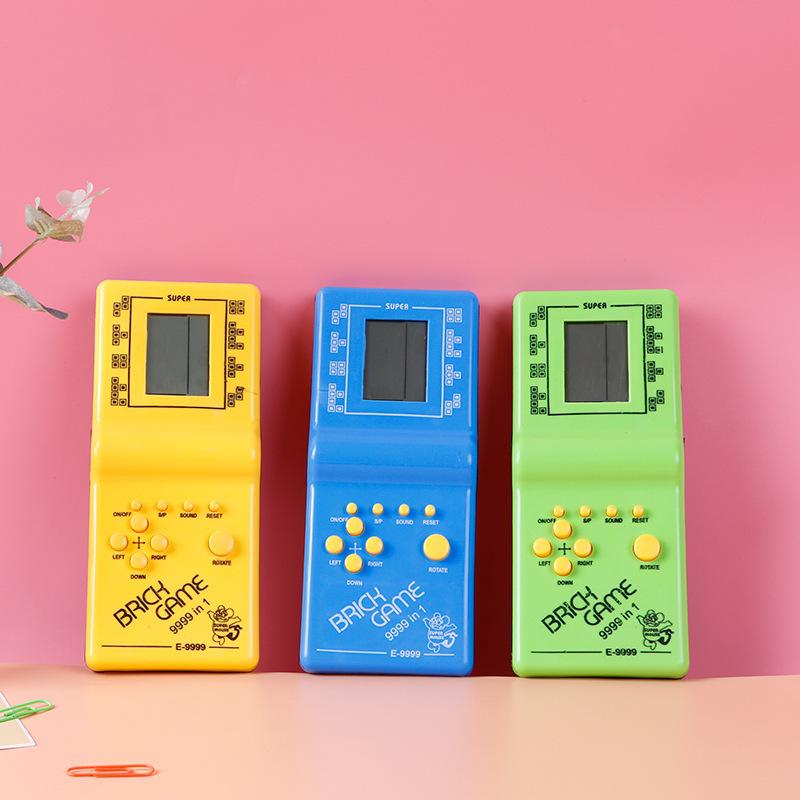 Portable Game Players Tetris Hand Held Player LCD Electronic Toys Pocket Console Classic Childhood For Gift Adults And Children Can Ply