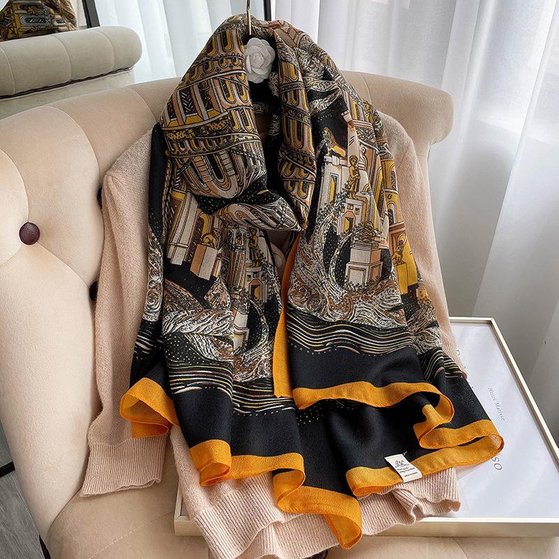 Scarves Women Fashion Scarf 2022 Cotton Winter Warm Soft Hijab Design Print Pashmina Foulard Female Headscarf Bufanda
Scarves Women Fashion Scarf 2022 Cotton Winter Warm Soft Hijab Design Print Pashmina Foulard Female Headscarf Bufanda