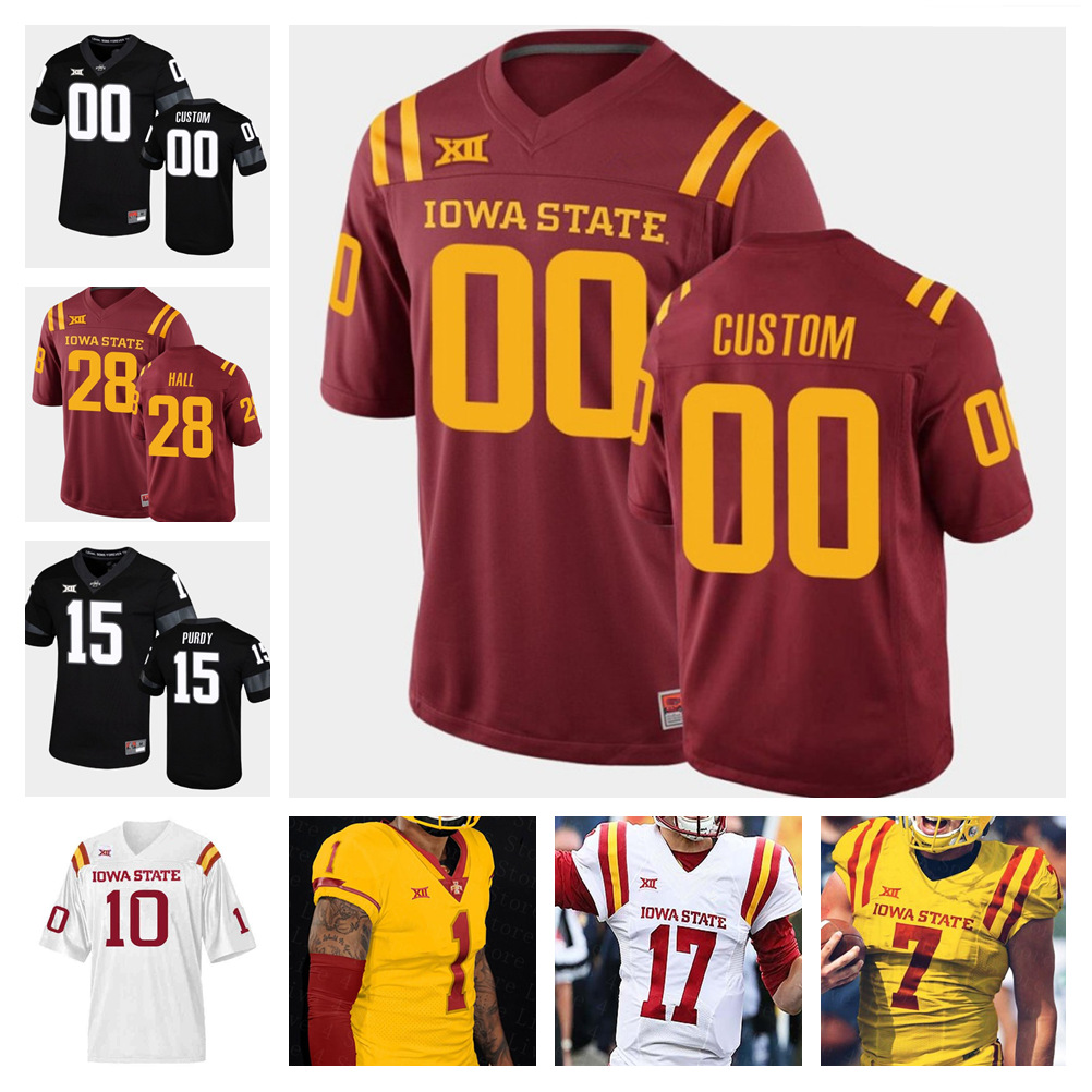 Iowa State Cyclones College 12 Hunter Dekkers Football Jerseys 28 Breece Hall 15 Brock Purdy 72 Jake Remsburg 23 Mike Rose Custom Men Women Youth Jersey, Colour 2
Iowa State Cyclones College 12 Hunter Dekkers Football Jerseys 28 Breece Hall 15 Brock Purdy 72 Jake Remsburg 23 Mike Rose Custom Men Women Youth Jersey, Colour 2
