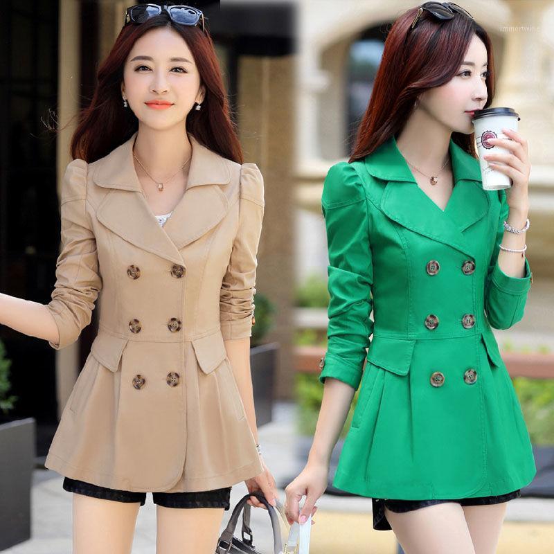 Women's Trench Coats 2021 Autumn Women Classic Double Breasted Ladies Korean Outerwear Solid Color Loose Elasted Waist Short Coat A2, Black
Women's Trench Coats 2021 Autumn Women Classic Double Breasted Ladies Korean Outerwear Solid Color Loose Elasted Waist Short Coat A2, Black