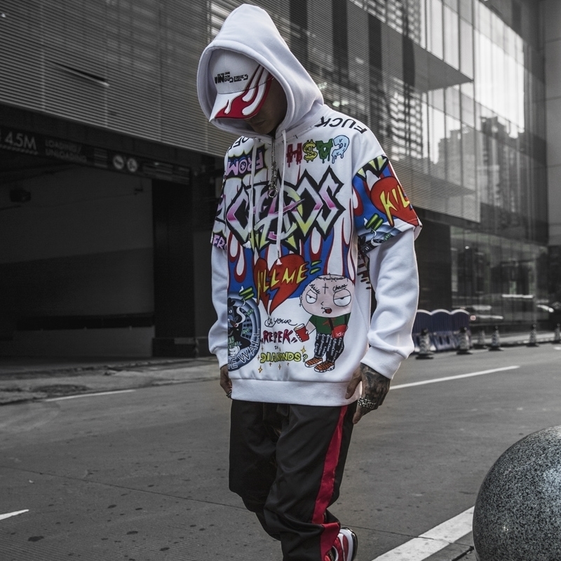 April MOMO Printing hoodies Fashion Men s Sweatshirts Hooded Man Hoodies High Quality Men s Sweatshirts LJ201028