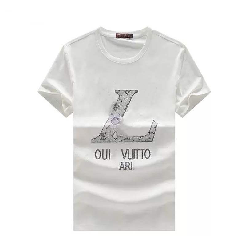 2021 popular letter printing T-shirt black and white fashion couple casual wear designer summer men's and women's wear short-sleev, White;black
2021 popular letter printing T-shirt black and white fashion couple casual wear designer summer men's and women's wear short-sleev, White;black