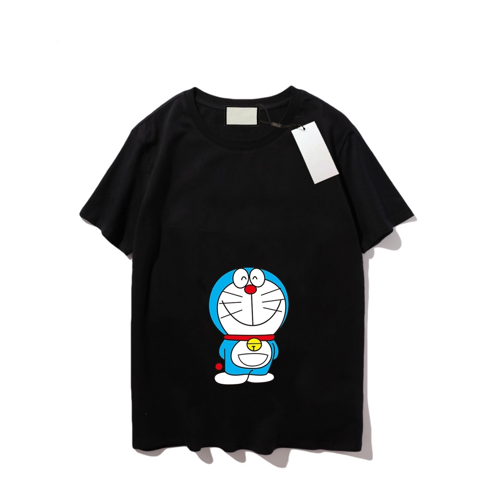 Designer new trendy brand T-shirt pure cotton short-sleeved fashion all-match men and women with the same stylek, White
Designer new trendy brand T-shirt pure cotton short-sleeved fashion all-match men and women with the same stylek, White