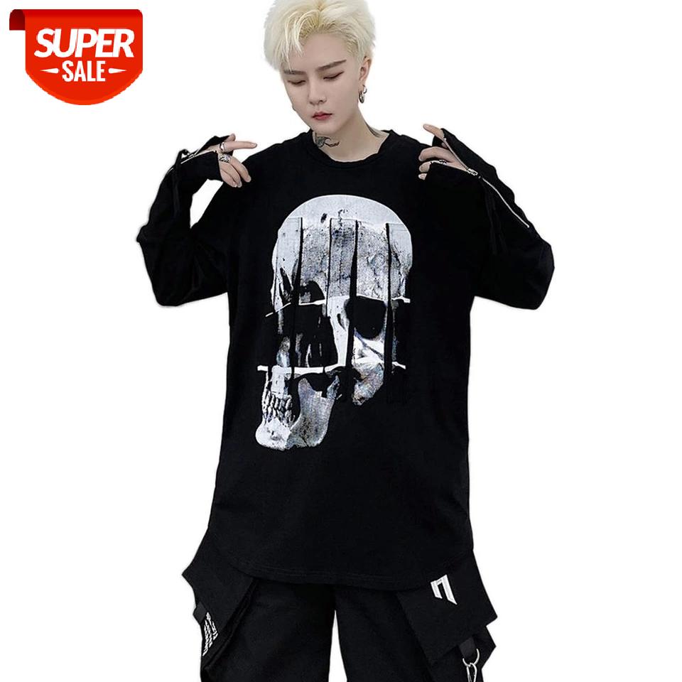 New Arrival Black Element Skull Offset-Print O-Neck Men's Thin Pullover Sweatshirt Hip Hop Punk Individuality Fashion Trend Tops #6w6y
New Arrival Black Element Skull Offset-Print O-Neck Men's Thin Pullover Sweatshirt Hip Hop Punk Individuality Fashion Trend Tops #6w6y