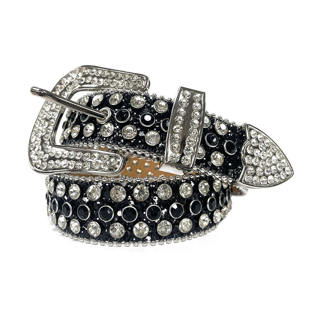Newt Rhintone belt Y2k Punk Hot Girl Style Buckle Belt Genuine PU Leather Diamond Belts 3.8cm Width Cool Ladi Belt, Black
Newt Rhintone belt Y2k Punk Hot Girl Style Buckle Belt Genuine PU Leather Diamond Belts 3.8cm Width Cool Ladi Belt, Black