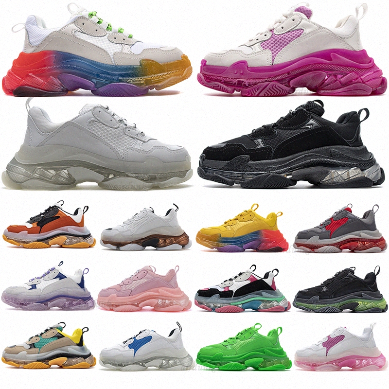 Fashion men women balenciaga balencaiga balanciaga Casual Dad Shoes neon green Triple S 17FW Designer Sneakers Tripler Black Pink Crystal cl
Fashion men women balenciaga balencaiga balanciaga Casual Dad Shoes neon green Triple S 17FW Designer Sneakers Tripler Black Pink Crystal cl