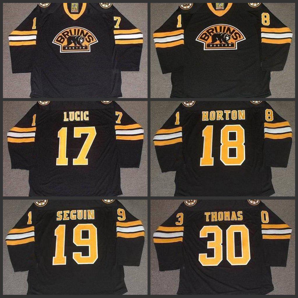 17 MILAN LUCIC 18 NATHAN HORTON 19 TYLER SEGUIN 30 TIM THOMAS Boston Bruins 2011 CCM Hockey Jersey S-3XL, Black;red
17 MILAN LUCIC 18 NATHAN HORTON 19 TYLER SEGUIN 30 TIM THOMAS Boston Bruins 2011 CCM Hockey Jersey S-3XL, Black;red