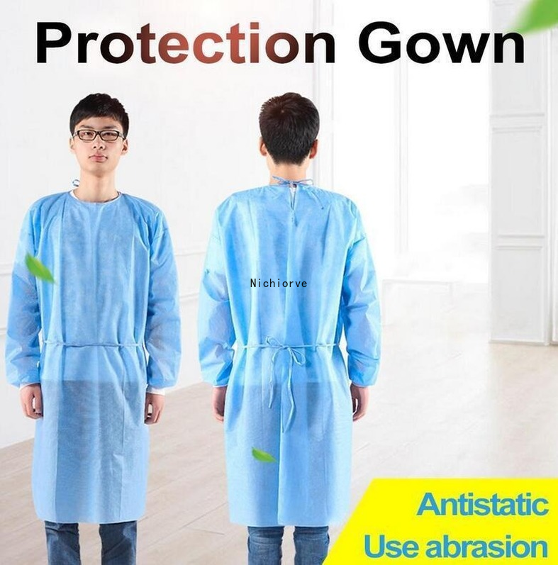 1pc 12 HOURS SHIP Non-woven Protection Gown 2 Colors Unisex Disposable Protective Clothing Dustproof Gown Kitchen Apron fy4001
1pc 12 HOURS SHIP Non-woven Protection Gown 2 Colors Unisex Disposable Protective Clothing Dustproof Gown Kitchen Apron fy4001