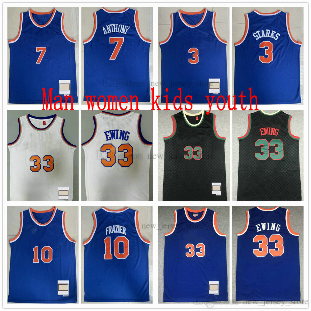 Youth Boys Men Women Mitchell and Ness Retro Classic Basketball 2012-13 Blue Carmelo 7 Anthony Jerseys Stitched Patrick 33 Ewing John 3 Starks Walt 10 Frazier Jersey, Mitchellness 1985-86
Youth Boys Men Women Mitchell and Ness Retro Classic Basketball 2012-13 Blue Carmelo 7 Anthony Jerseys Stitched Patrick 33 Ewing John 3 Starks Walt 10 Frazier Jersey, Mitchellness 1985-86