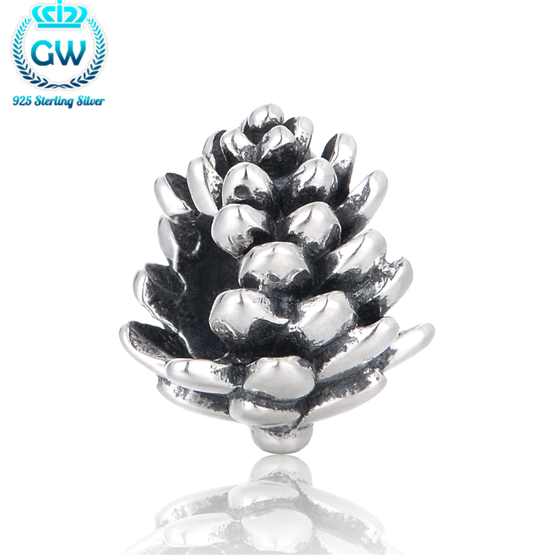 Silver 925 Pinecone Charms Fits Pan Bracelet On Christmas Day Charm Beads & Diy Jewelery Making Brand GW T095-25 Q0531
Silver 925 Pinecone Charms Fits Pan Bracelet On Christmas Day Charm Beads & Diy Jewelery Making Brand GW T095-25 Q0531