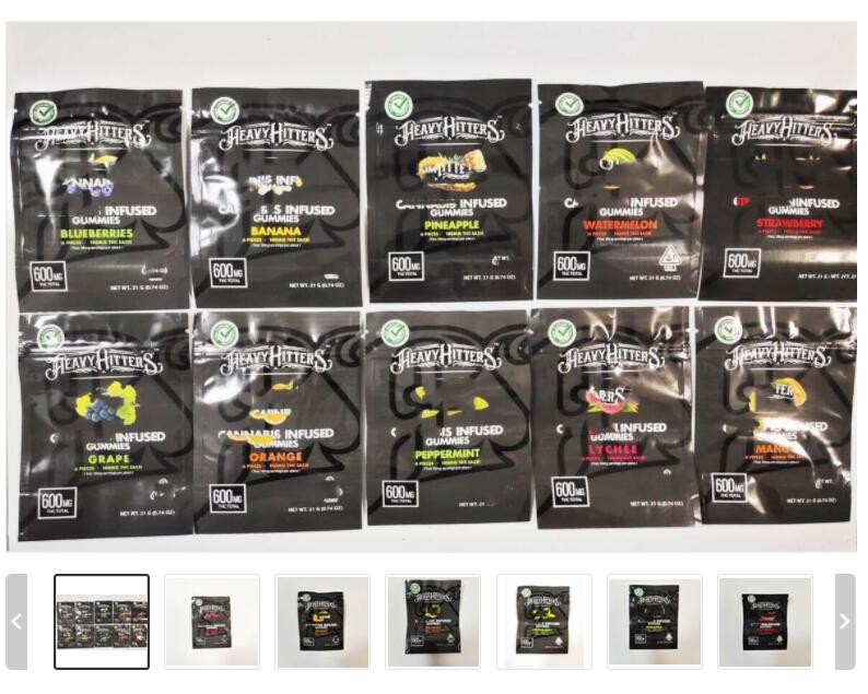 gummies heavy hitters sour sweet then stoned packaging bags gummy mylar candy 600mg package resealable edibles packing bag sgg
gummies heavy hitters sour sweet then stoned packaging bags gummy mylar candy 600mg package resealable edibles packing bag sgg