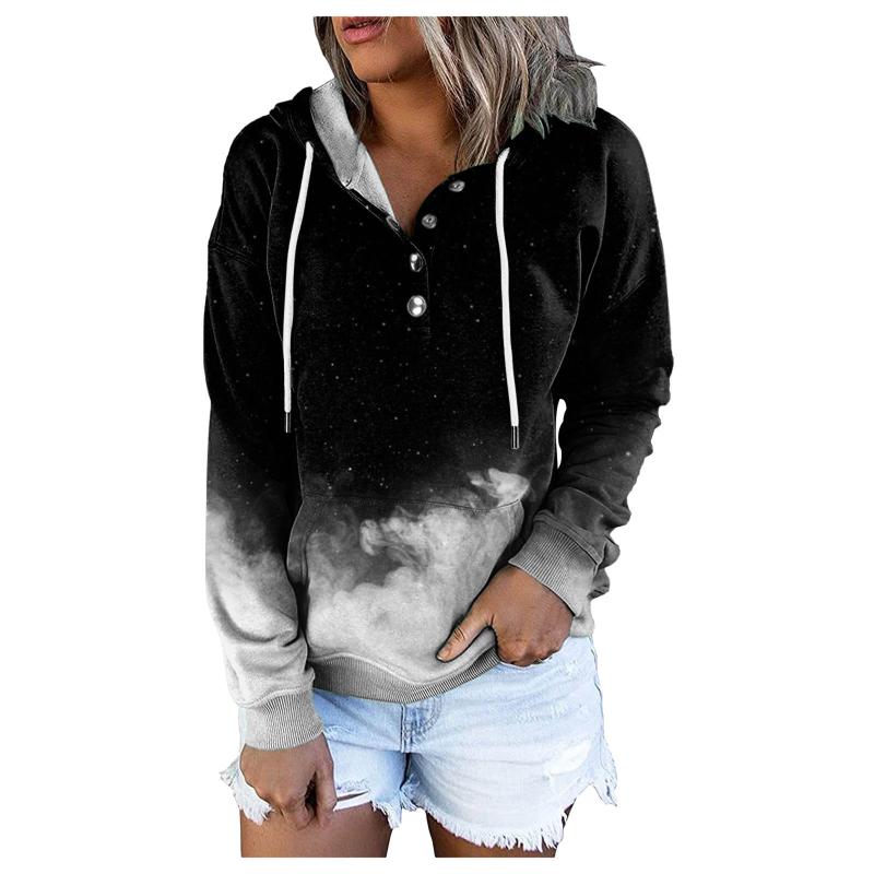 Women's Hoodies & Sweatshirts Fashion Women Hoodie Cotton Plus Size Tie-dye Printed Gradient Hooded Pullover Long Sleeve Sweatshirt Top, Black
Women's Hoodies & Sweatshirts Fashion Women Hoodie Cotton Plus Size Tie-dye Printed Gradient Hooded Pullover Long Sleeve Sweatshirt Top, Black
