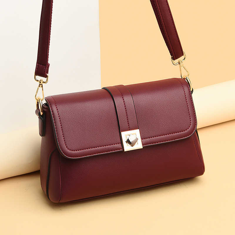 Bag 2021 new Korean fashion trend flip messenger women's single shoulder bag, Wine
Bag 2021 new Korean fashion trend flip messenger women's single shoulder bag, Wine