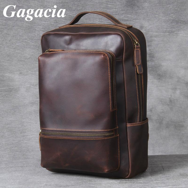 Backpack Gagacia Genuine Leather Vintage Luxury Backpacks Male Handmade Retro Laptop For 15', Coffee
Backpack Gagacia Genuine Leather Vintage Luxury Backpacks Male Handmade Retro Laptop For 15', Coffee