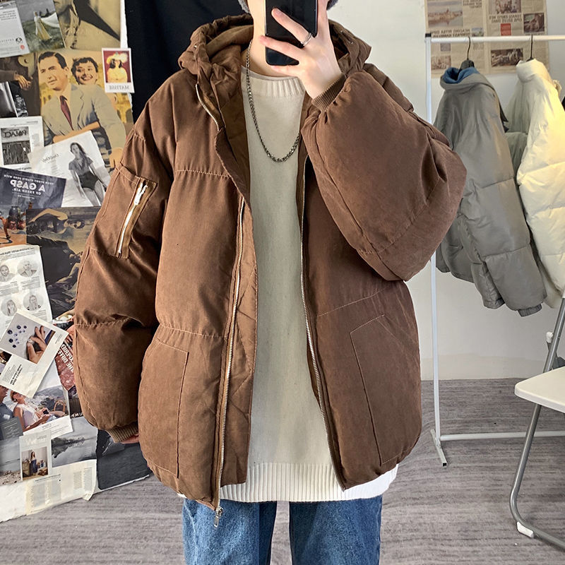 2021 New Winter Jacket Men's Parka Warm Fashion Solid Color Casual Thick Hooded Men Wild Loose Korean Short Coat Mens Clothes S-2xl Ayzf, Gray
2021 New Winter Jacket Men's Parka Warm Fashion Solid Color Casual Thick Hooded Men Wild Loose Korean Short Coat Mens Clothes S-2xl Ayzf, Gray
