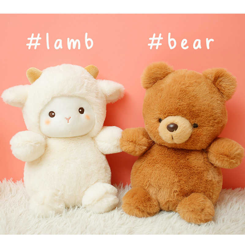Fluffy Hair Super Soft Elephant Lamb Cuddly Plushies Doll Stuffed Animals Long Plush Brown Bear Chick Baby Appease Doll Toys Kid Q0727
Fluffy Hair Super Soft Elephant Lamb Cuddly Plushies Doll Stuffed Animals Long Plush Brown Bear Chick Baby Appease Doll Toys Kid Q0727