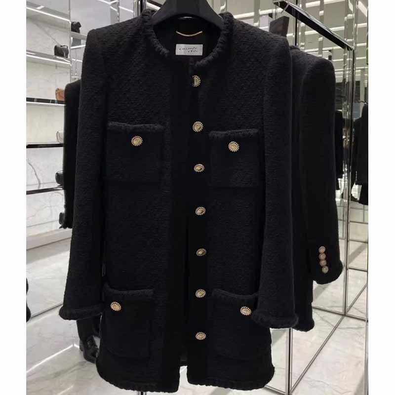 Women' Suits & Blazers Cosmicchic 2021 Autumn Winter Tweed Coat Women Runway Design O-neck Single Breasted Pockets Vintage Slim Coats Ladie, Red blazer
Women' Suits & Blazers Cosmicchic 2021 Autumn Winter Tweed Coat Women Runway Design O-neck Single Breasted Pockets Vintage Slim Coats Ladie, Red blazer