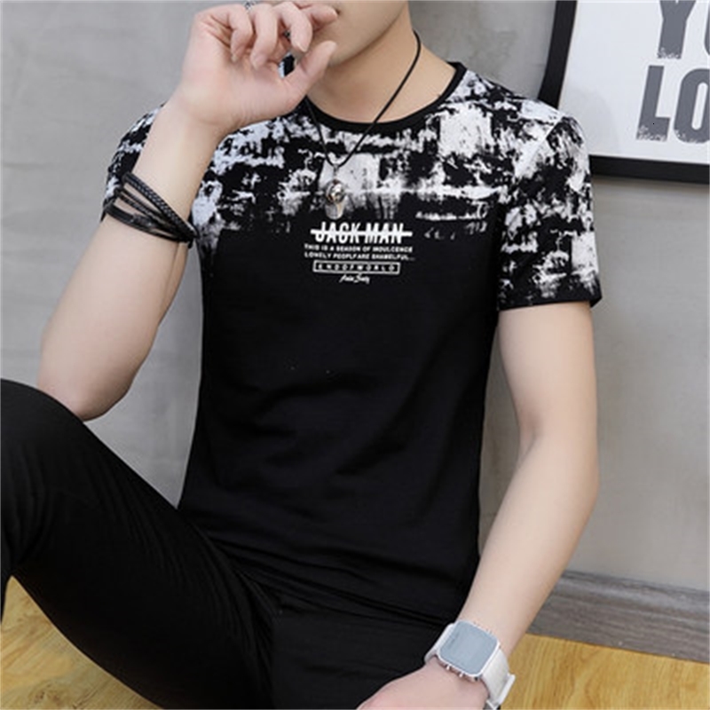 2021 Summer Short-sleeved T-shirt Men New Trendy Brand Loose Cotton Half Sleeve Fb89
2021 Summer Short-sleeved T-shirt Men New Trendy Brand Loose Cotton Half Sleeve Fb89