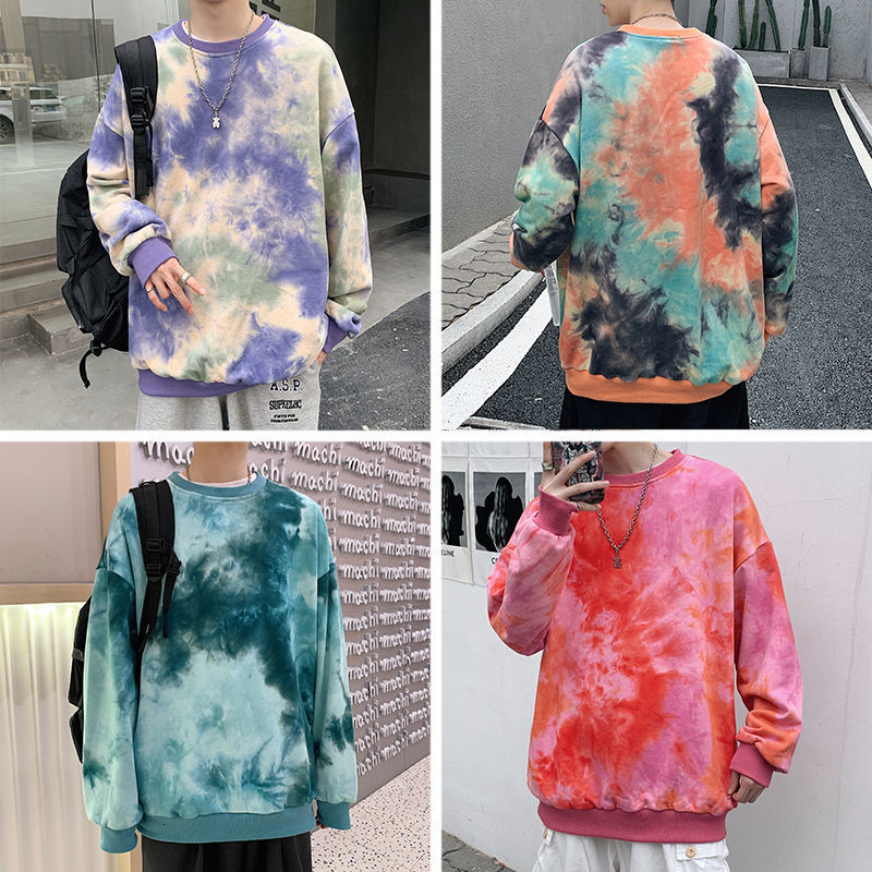 2021 New Autumn Cotton Tie-dye Men' Fashion Retro Casual Camo Sweatshirt Men Streetwear Loose Hip-hop Pullover Hoodie Mens Hoody Z3ms, Purple
2021 New Autumn Cotton Tie-dye Men' Fashion Retro Casual Camo Sweatshirt Men Streetwear Loose Hip-hop Pullover Hoodie Mens Hoody Z3ms, Purple